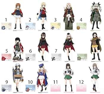 Amazon.co.jp: アクリルスタンド ガールズ&パンツァー 西住みほ